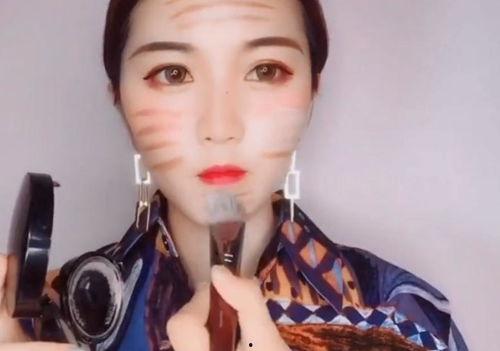 丑女主播化妆视频,化妆术的神奇魔力揭秘